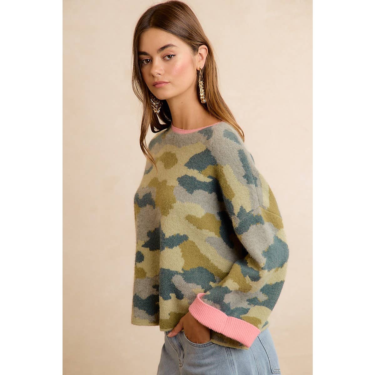 Camo Sweater