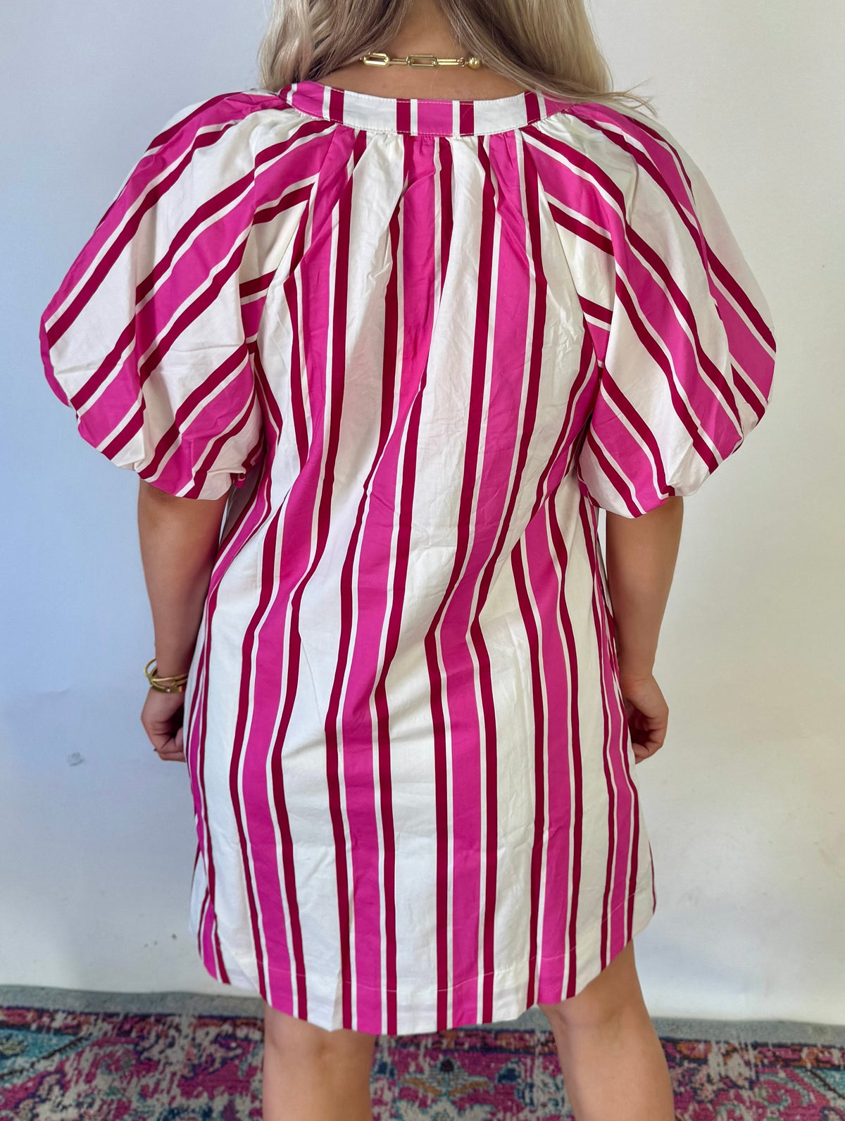 Stripe Mini Dress