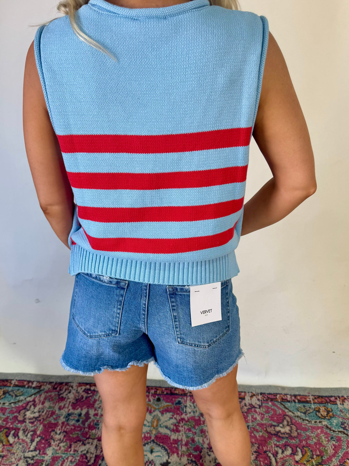 Classic Stripe Knit Top