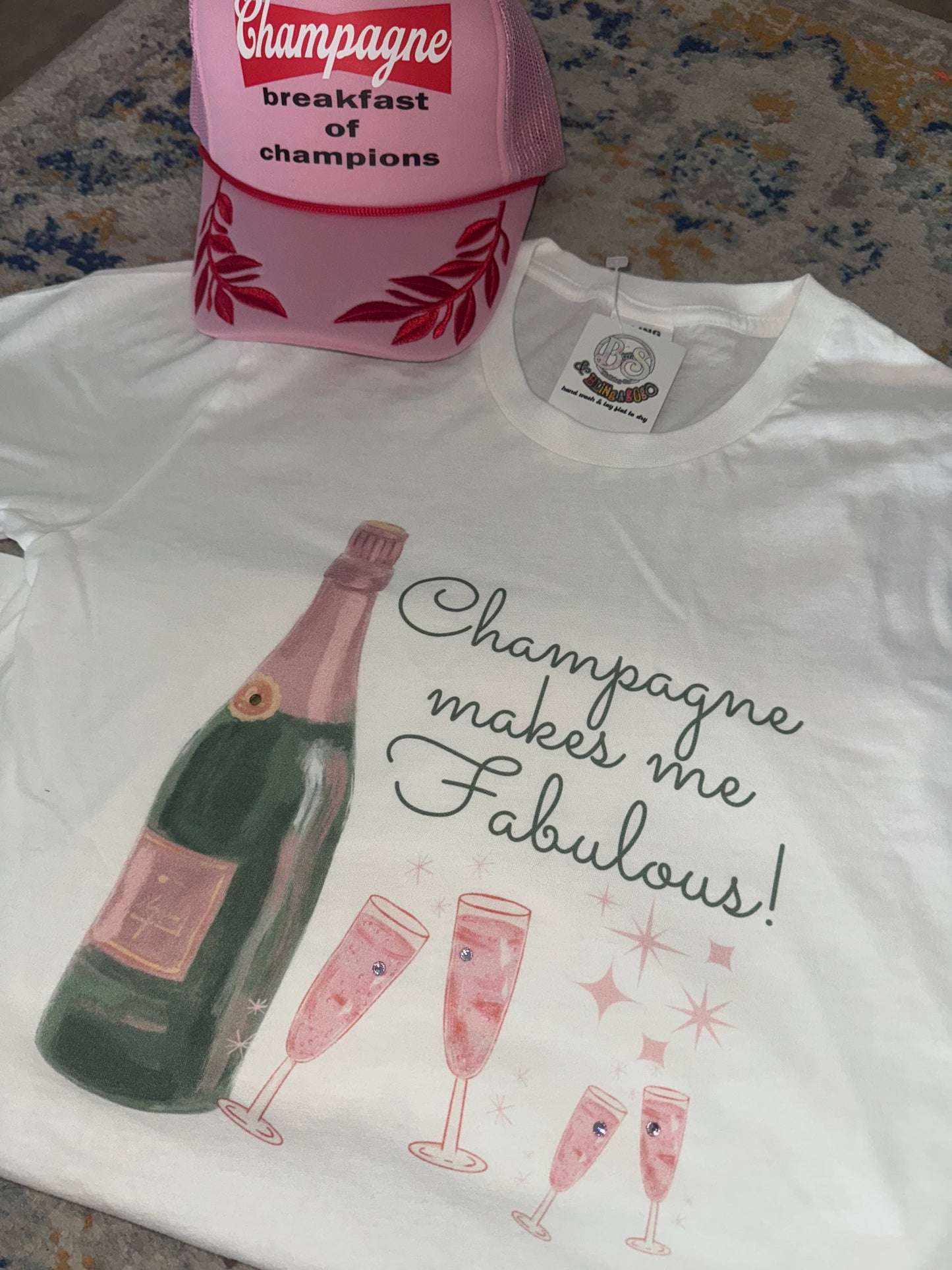 Champagne breakfast of champions Hat