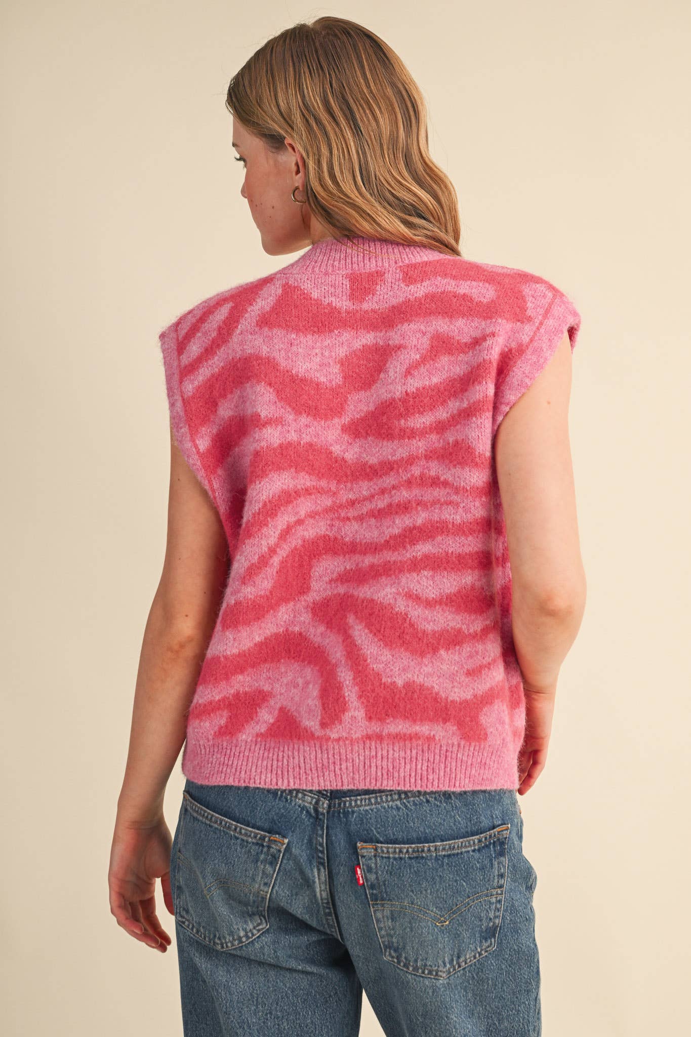 Pink Poppi Sweater Vest
