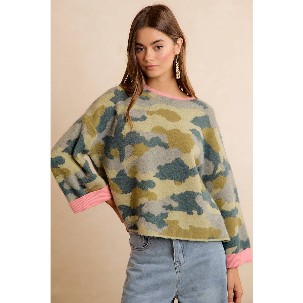 Camo Sweater