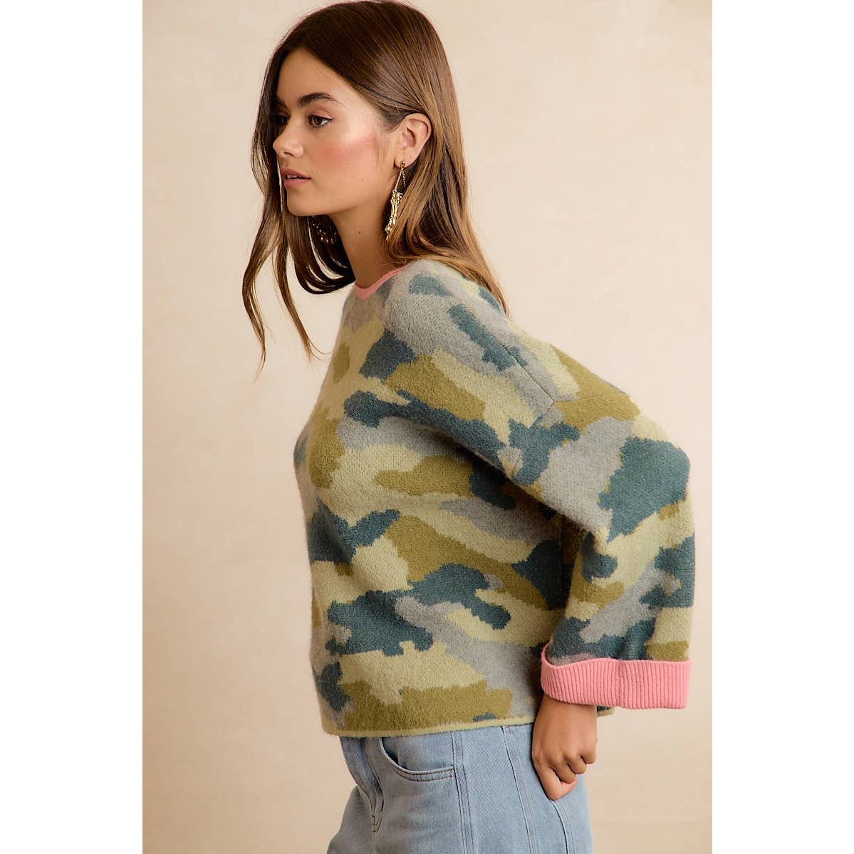 Camo Sweater