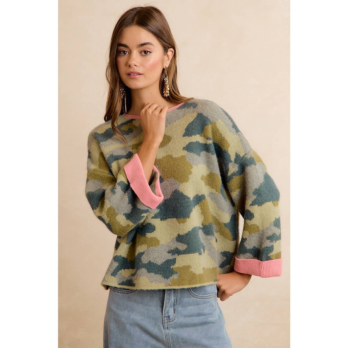 Camo Sweater