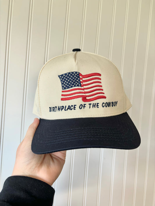 Birthplace of the Cowboy Trucker Hat