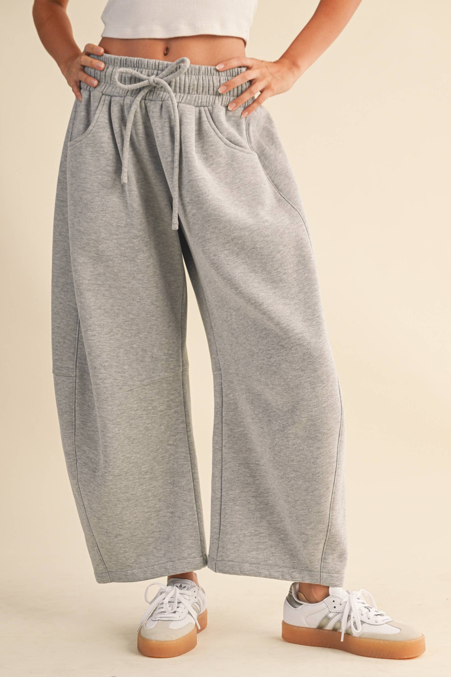 Barrel Sweatpants W Side Pockets