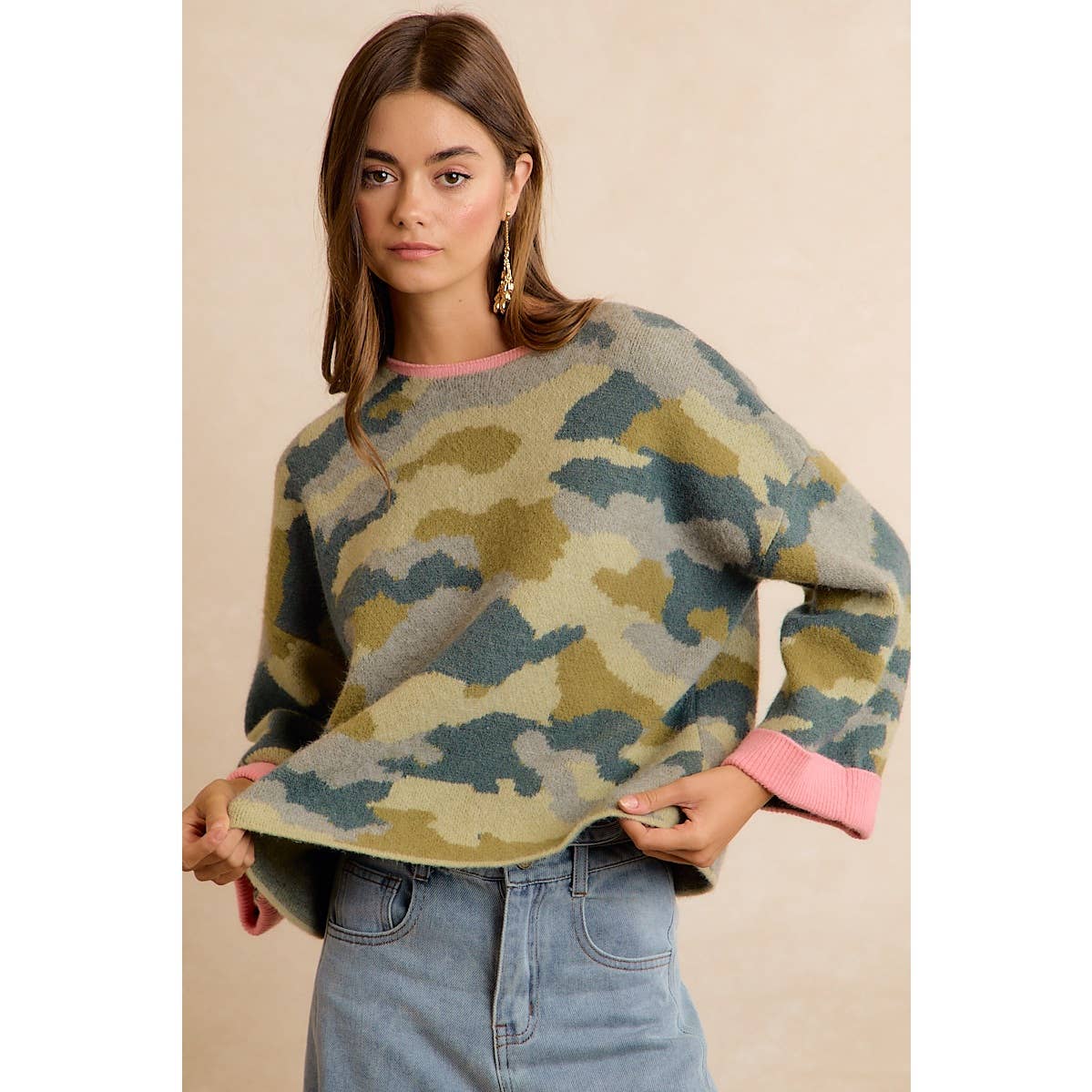 Camo Sweater