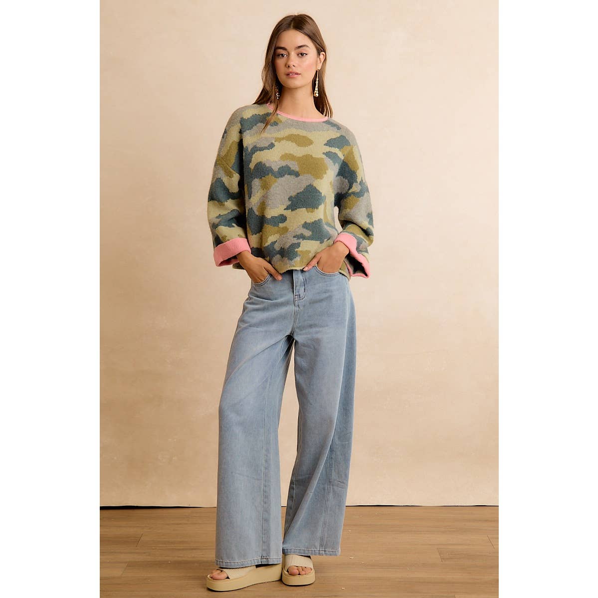 Camo Sweater