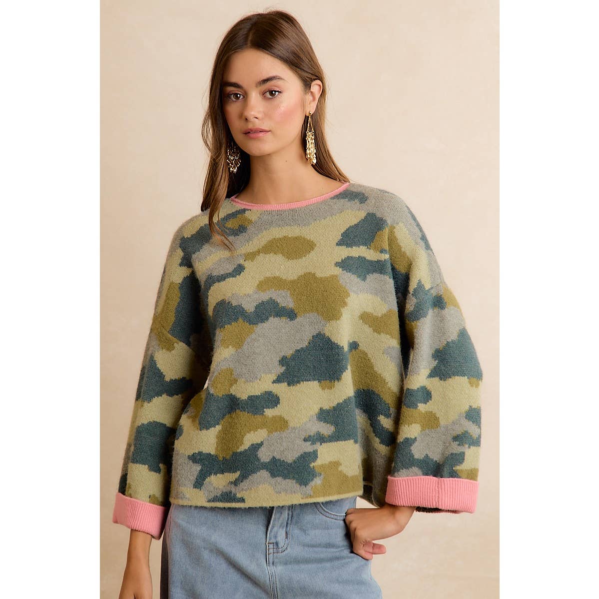 Camo Sweater