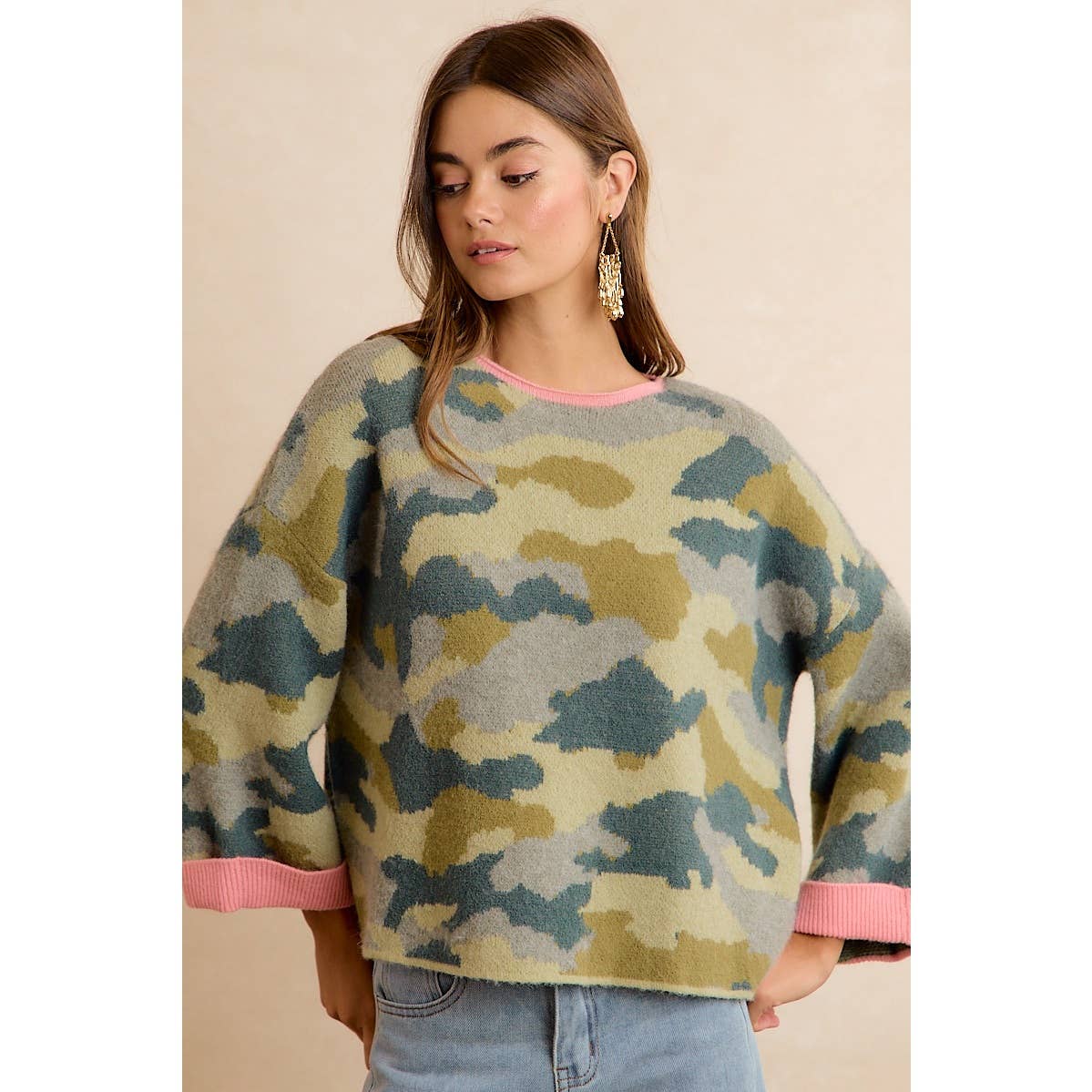 Camo Sweater