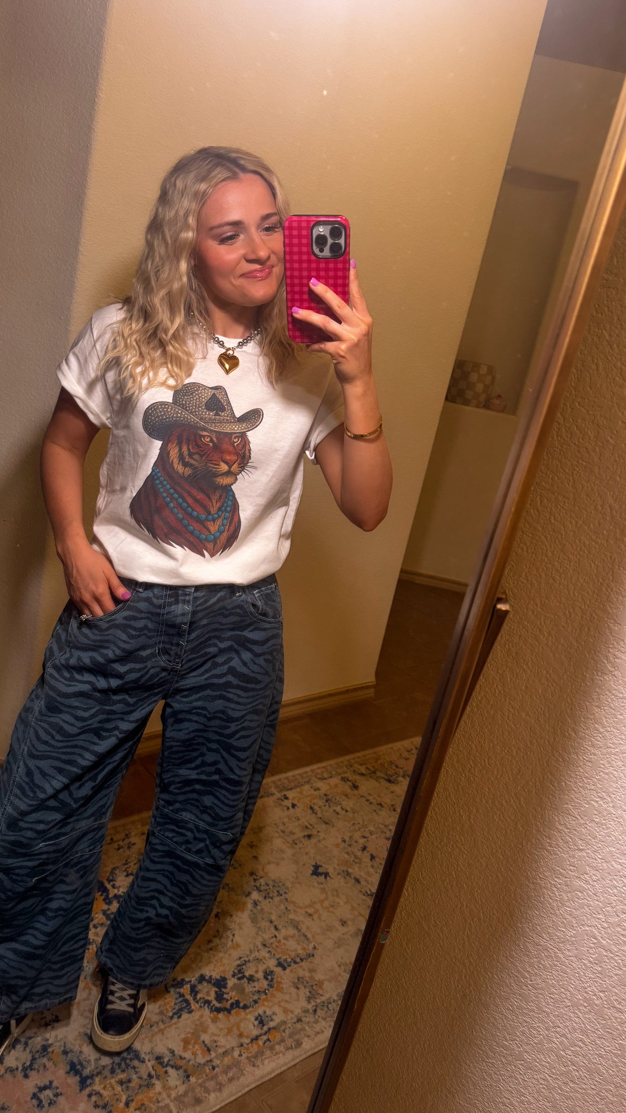 Tiger Cowboy Tee