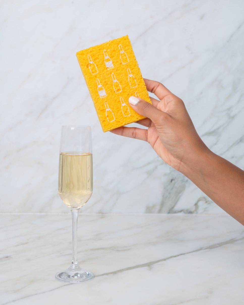 Biodegradable Pop-Up Sponge - Pink/Orange