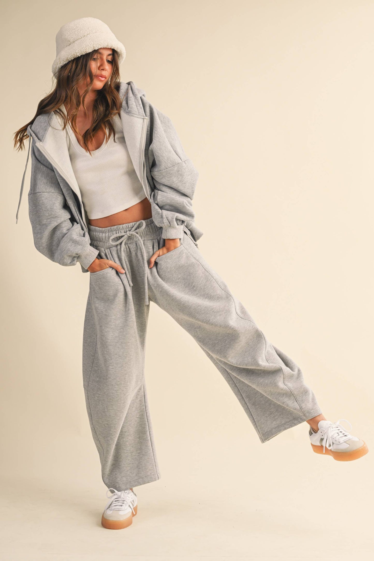 Barrel Sweatpants W Side Pockets