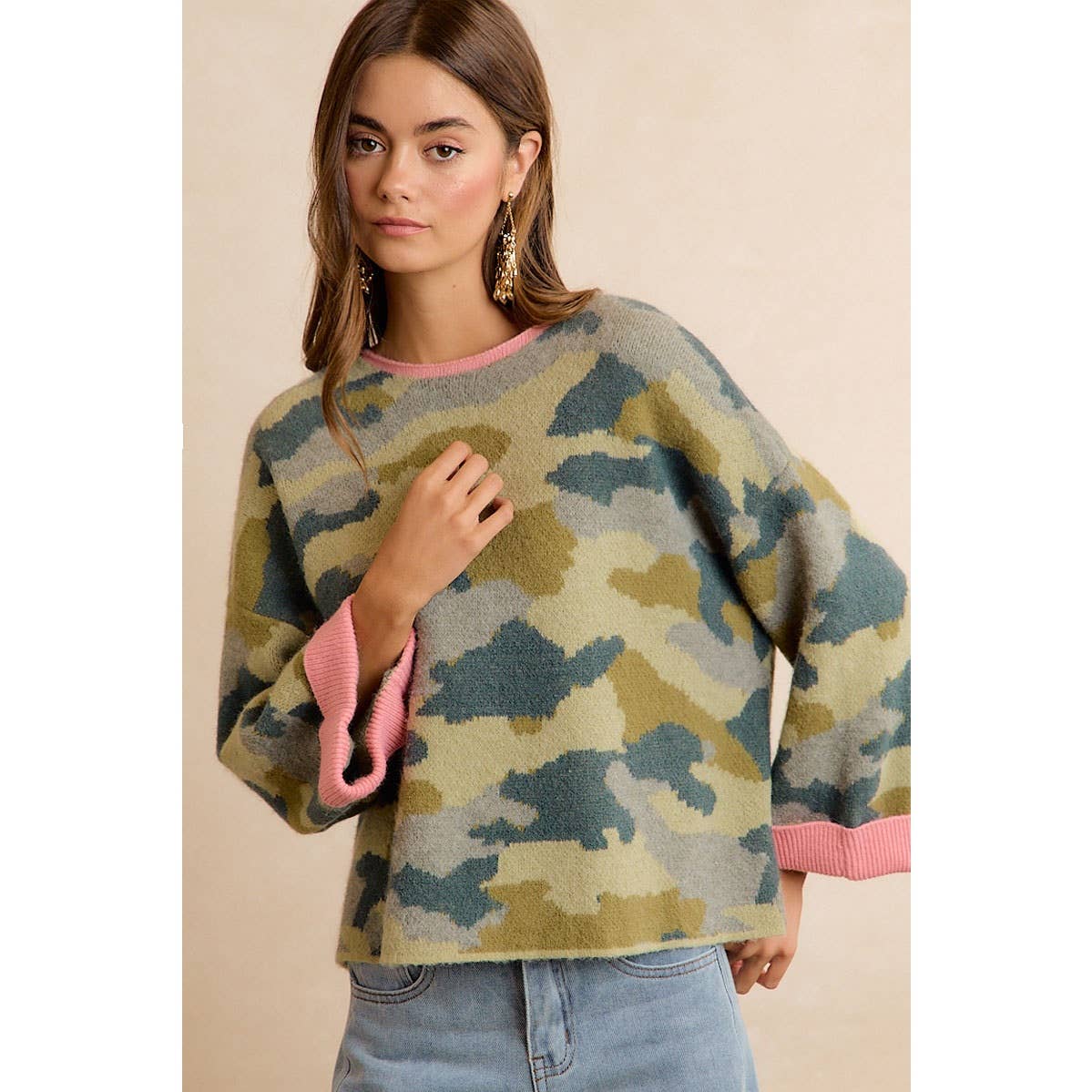 Camo Sweater