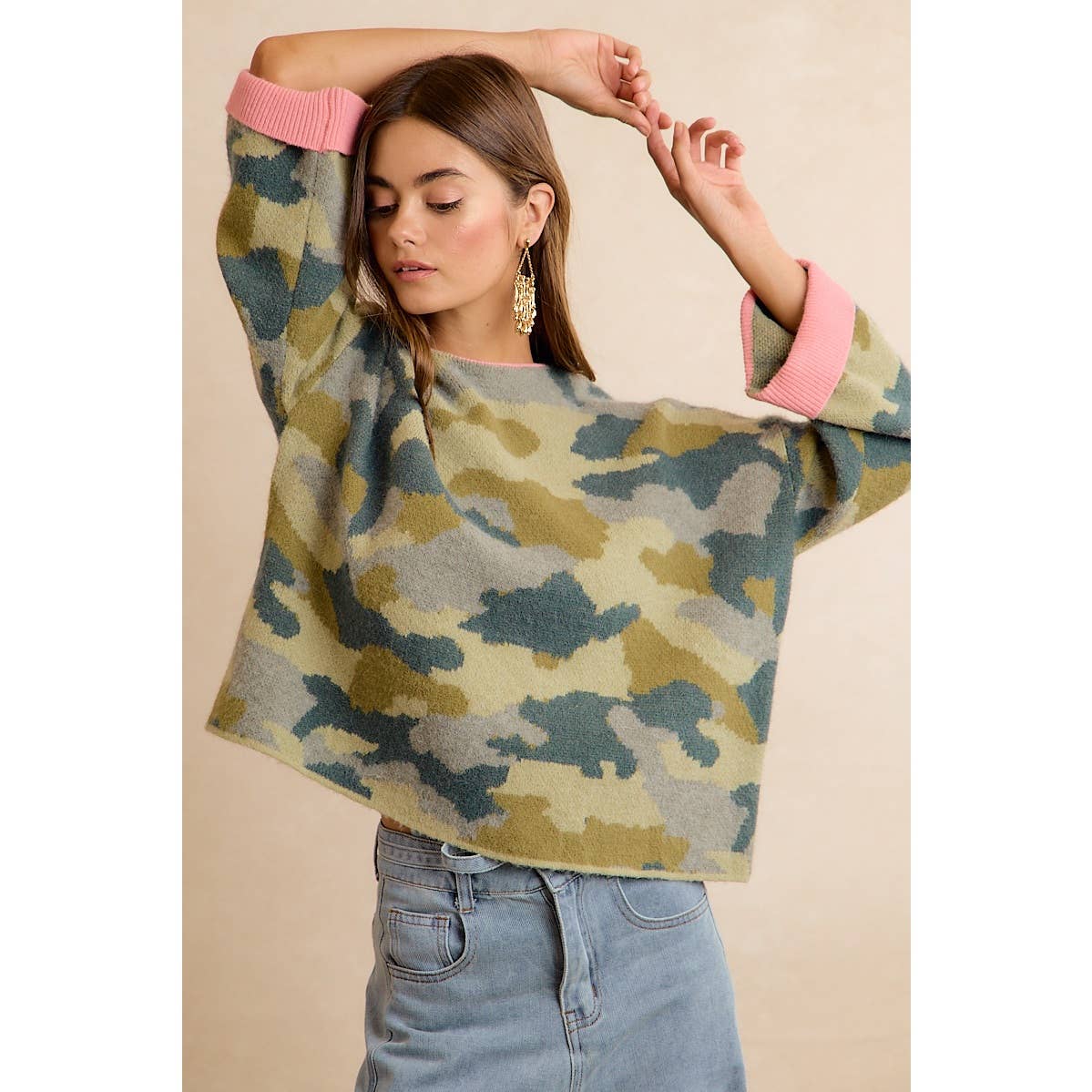 Camo Sweater