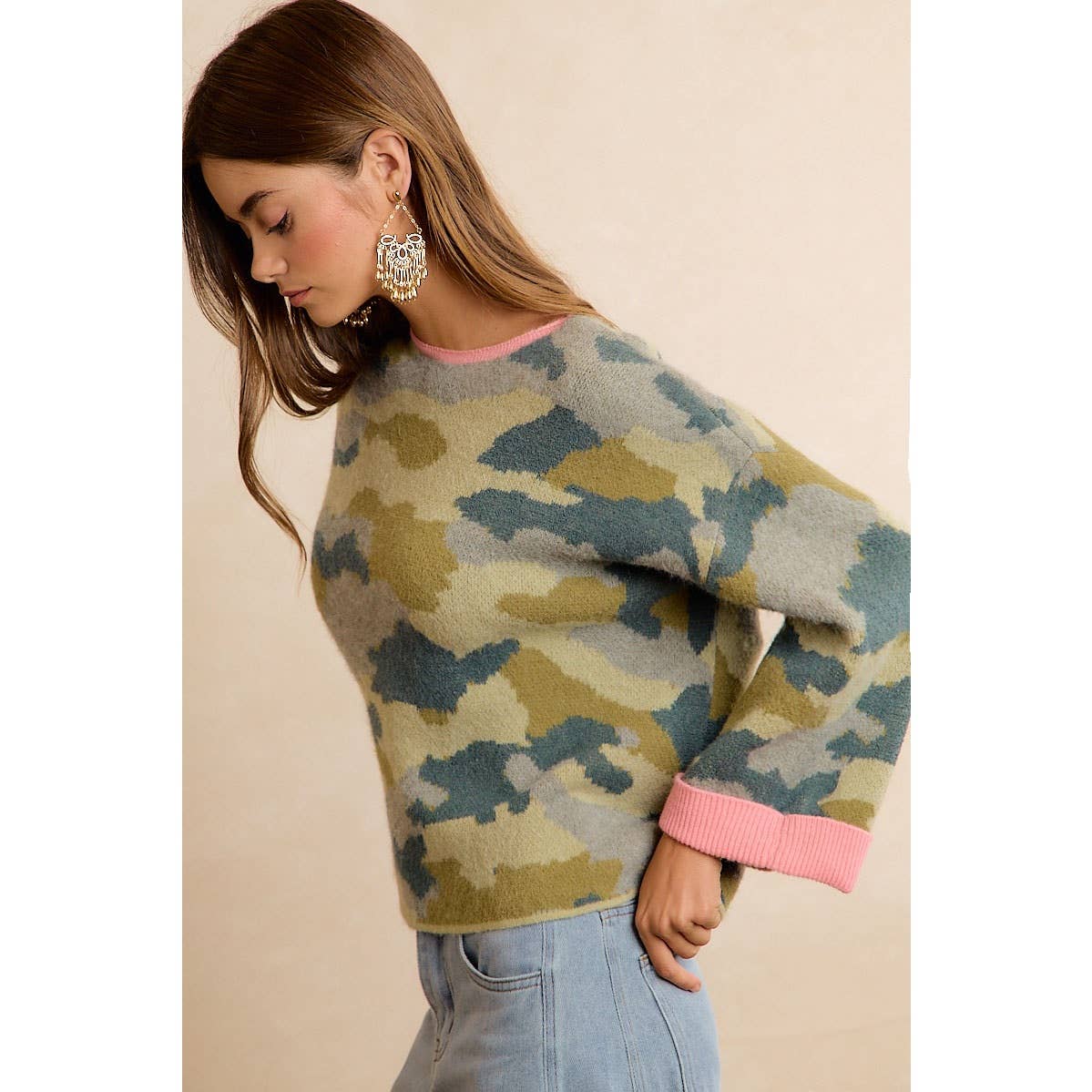 Camo Sweater